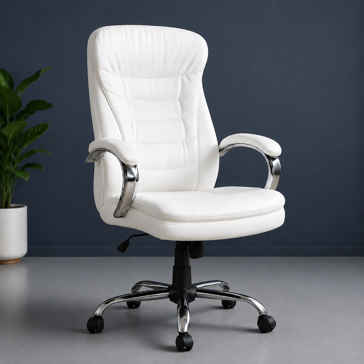 PE1003 Premium Leather Office Chair