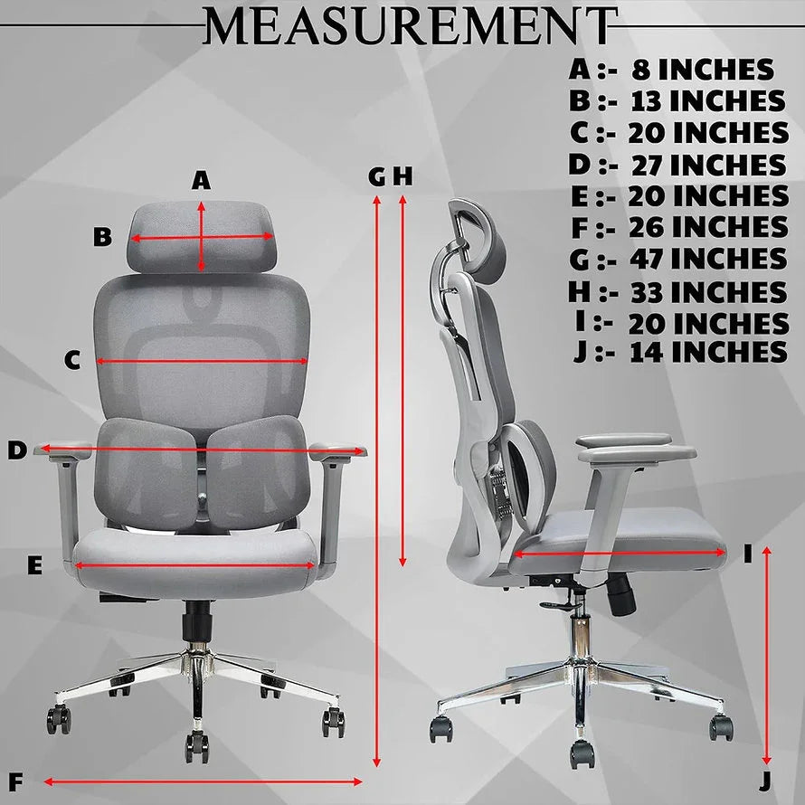 EP1007 Cushion Chair - Ergonomic Orthopaedic Premium Office & Work Chair