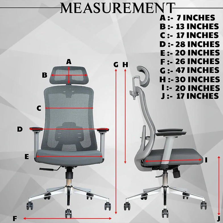 EP1009 Cushion Chair - Ergonomic Orthopaedic Premium Office & Work Chair