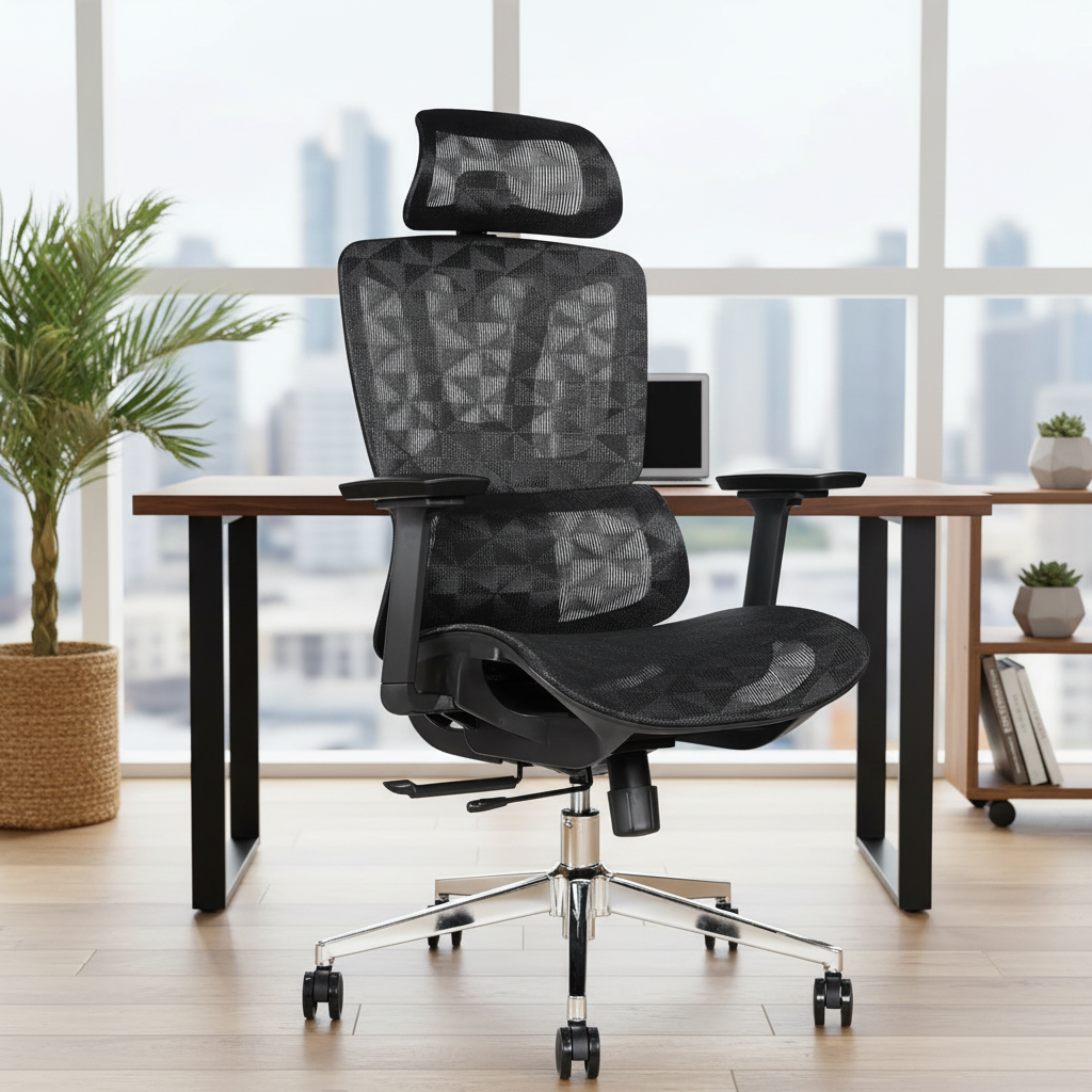 EP1001 Mesh Chair - Ergonomic Premium Mesh Office & Work Chair
