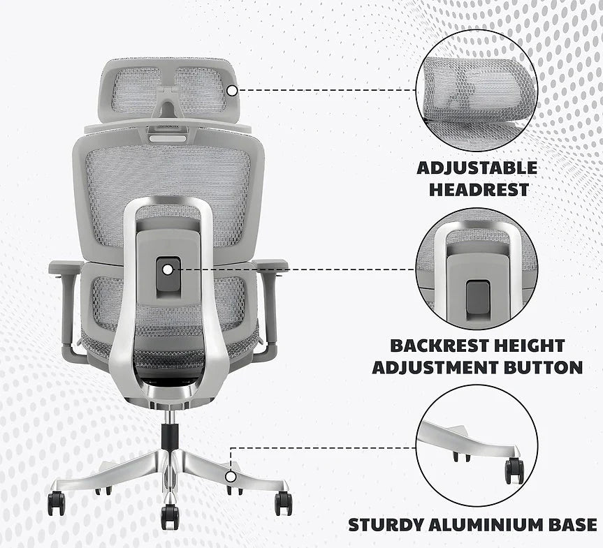 EP1005 Mesh Chair - Ergonomic Premium Mesh Office & Work Chair