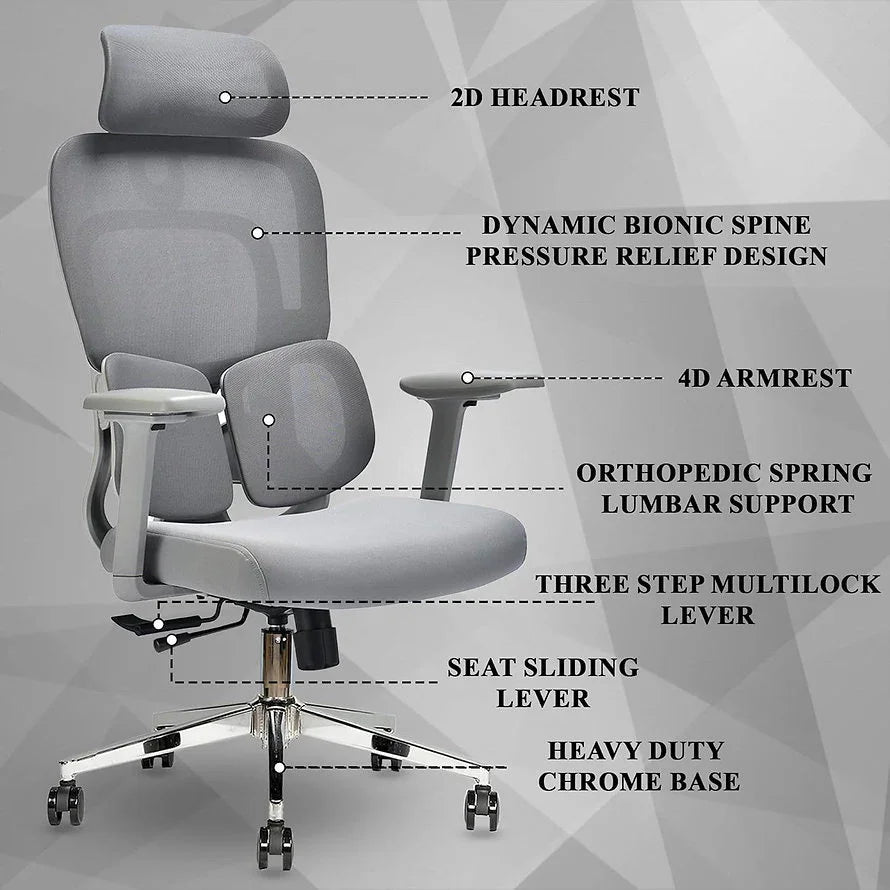 EP1007 Cushion Chair - Ergonomic Orthopaedic Premium Office & Work Chair