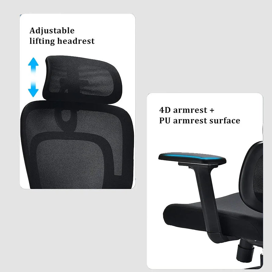 EP1007 Cushion Chair - Ergonomic Orthopaedic Premium Office & Work Chair