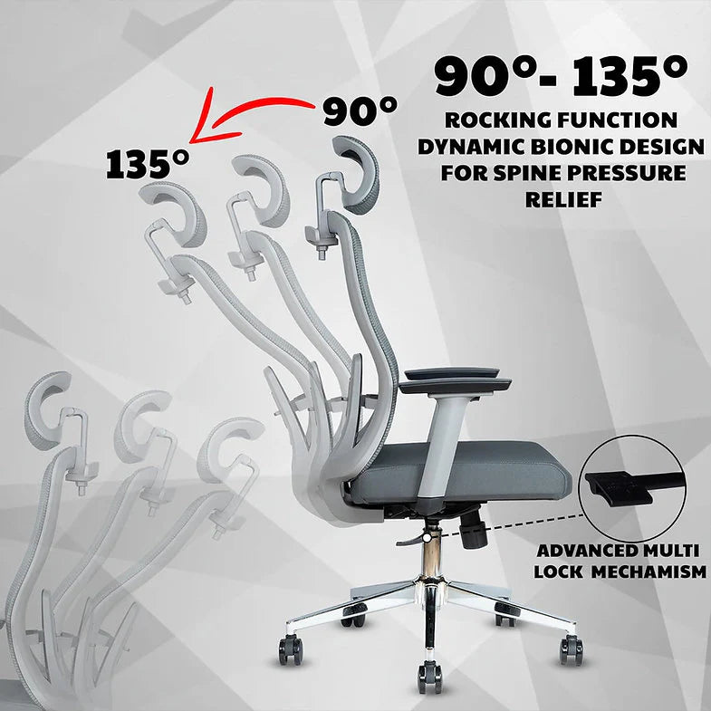 EP1009 Cushion Chair - Ergonomic Orthopaedic Premium Office & Work Chair
