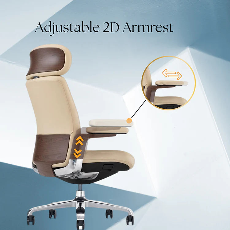 LS1001 Premium Leather Chair | High-Back