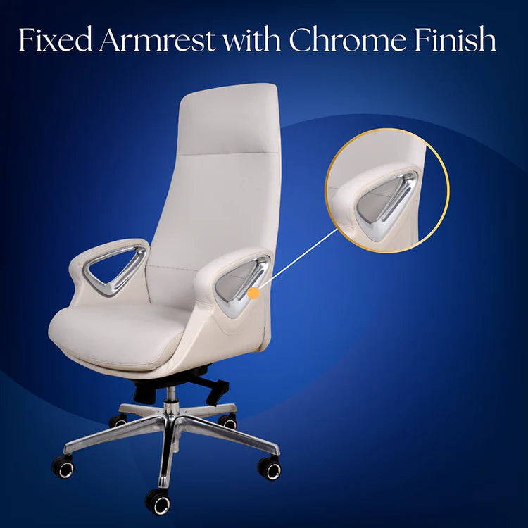 LS1006 Premium Leather Chair | High-Back