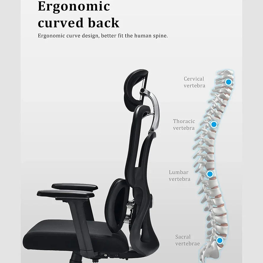 EP1007 Cushion Chair - Ergonomic Orthopaedic Premium Office & Work Chair