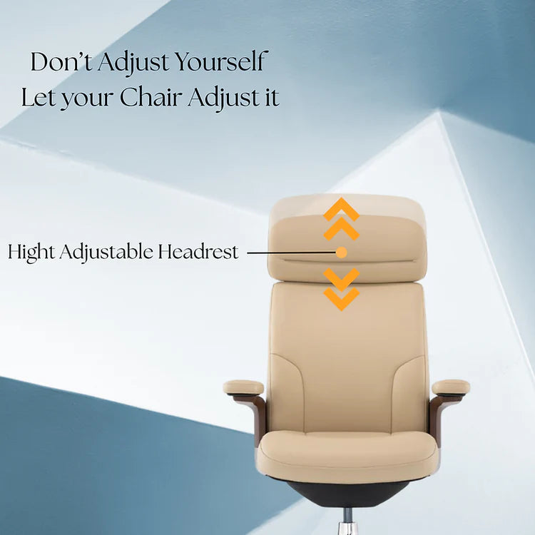 LS1001 Premium Leather Chair | High-Back