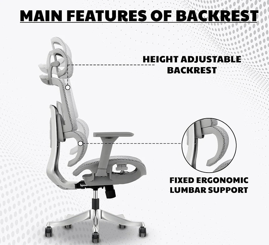 EP1005 Mesh Chair - Ergonomic Premium Mesh Office & Work Chair