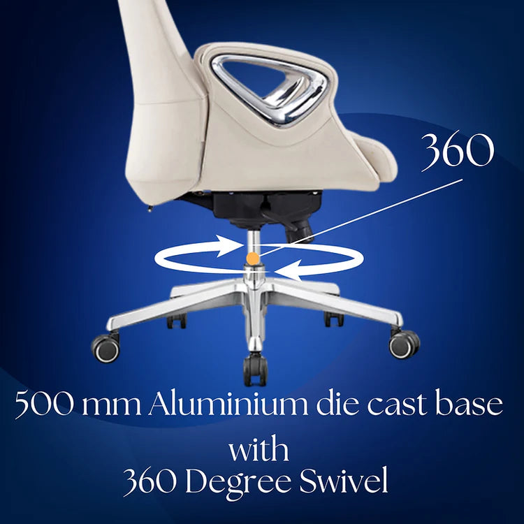 LS1006 Premium Leather Chair | High-Back