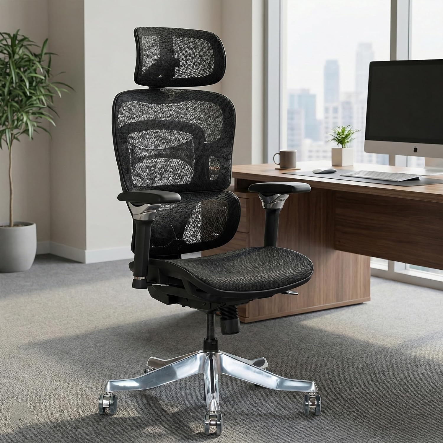 EP1004 Mesh Chair - Ergonomic Premium Mesh Office & Work Chair