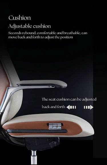 LS1003 Premium Leather Chair | High-Back