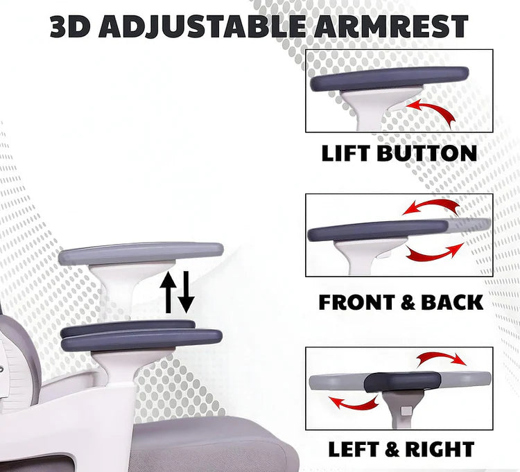 EP1014 Cushion Chair - Ergonomic Orthopaedic Premium Office & Work Chair