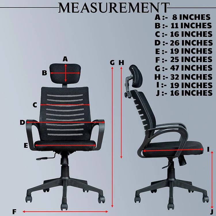 EP1010 Mesh Chair - Ergonomic Mesh Office & Work Chair