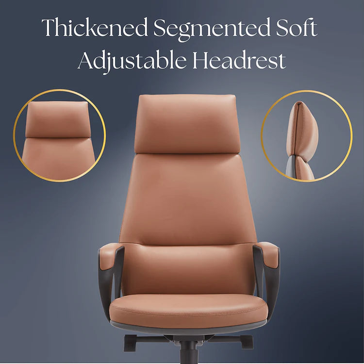 LS1012 Premium Leather Chair | High-Back