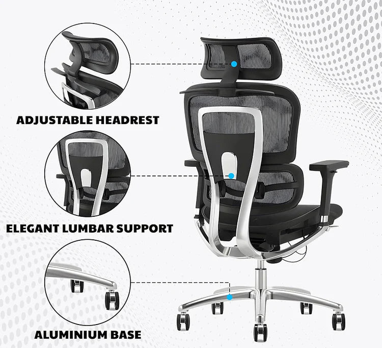 EP1003 Mesh Chair - Ergonomic Premium Mesh Office & Work Chair