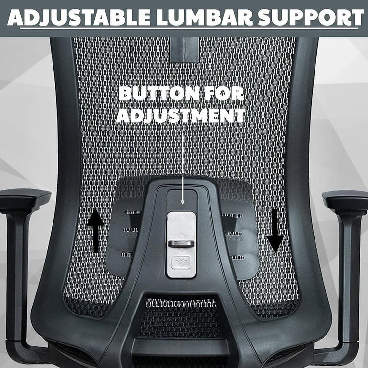EP1015 Cushion Chair - Ergonomic Mesh Premium Office & Work Chair