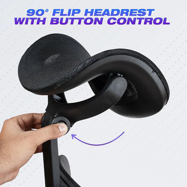 EP1002 Cushion Chair - Ergonomic Premium Mesh Office & Work Chair