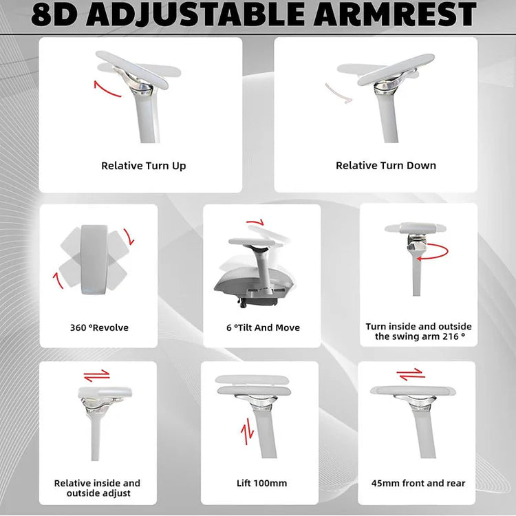 EP1004 Mesh Chair - Ergonomic Premium Mesh Office & Work Chair