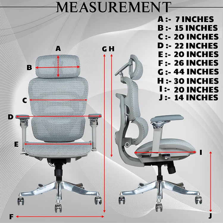 EP1004 Mesh Chair - Ergonomic Premium Mesh Office & Work Chair
