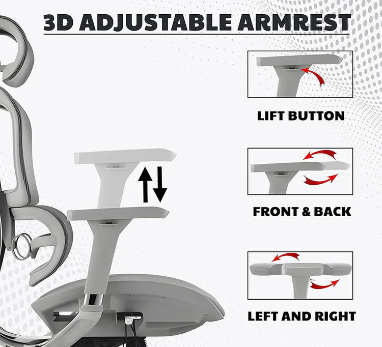 EP1003 Mesh Chair - Ergonomic Premium Mesh Office & Work Chair