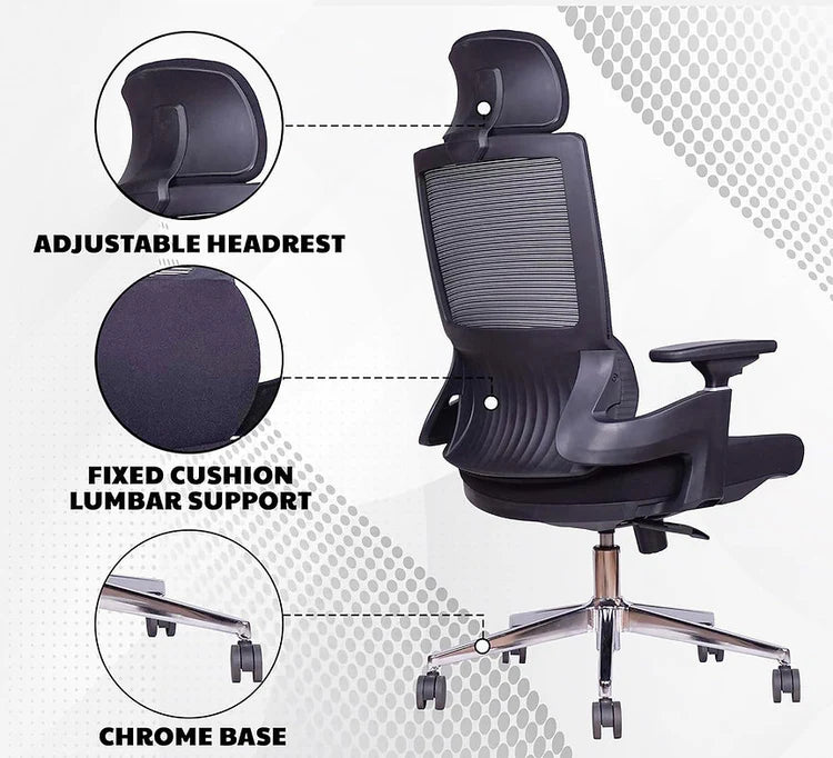 EP1014 Cushion Chair - Ergonomic Orthopaedic Premium Office & Work Chair