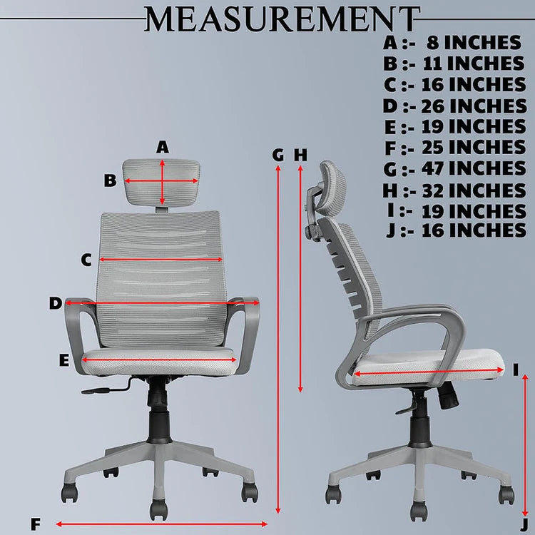 EP1010 Mesh Chair - Ergonomic Mesh Office & Work Chair