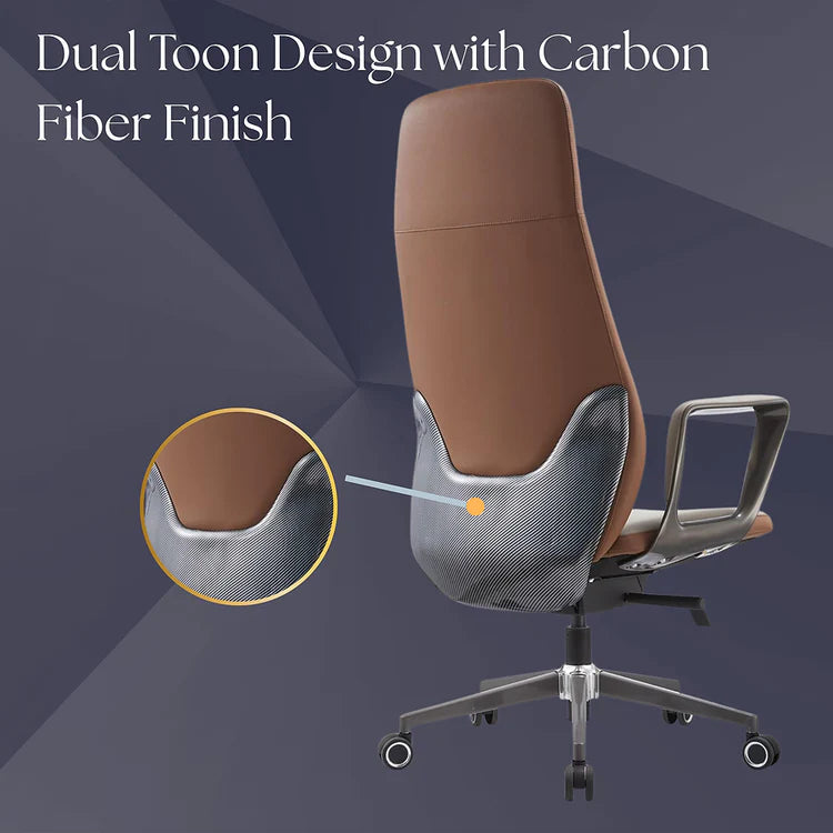 LS1010 Premium Leather Chair | High-Back