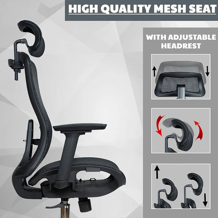 EP1015 Cushion Chair - Ergonomic Mesh Premium Office & Work Chair