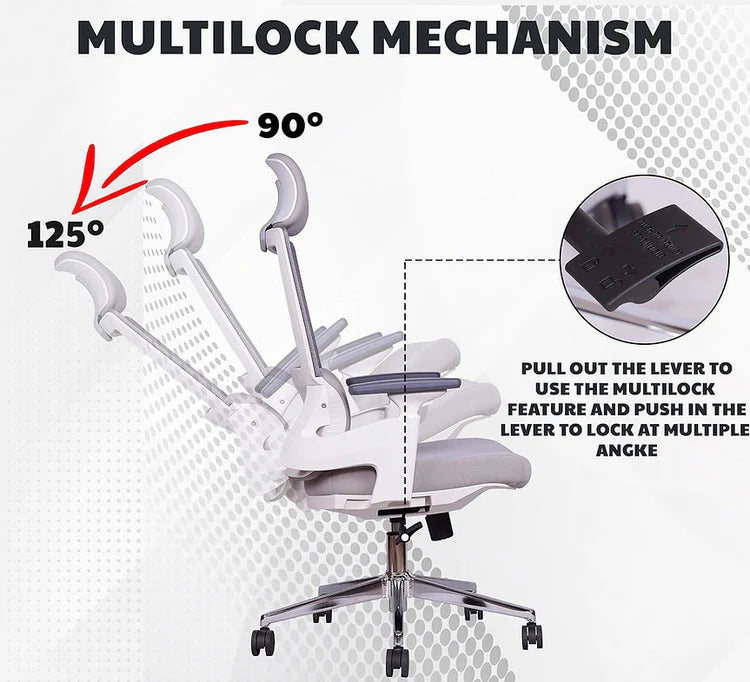 EP1014 Cushion Chair - Ergonomic Orthopaedic Premium Office & Work Chair