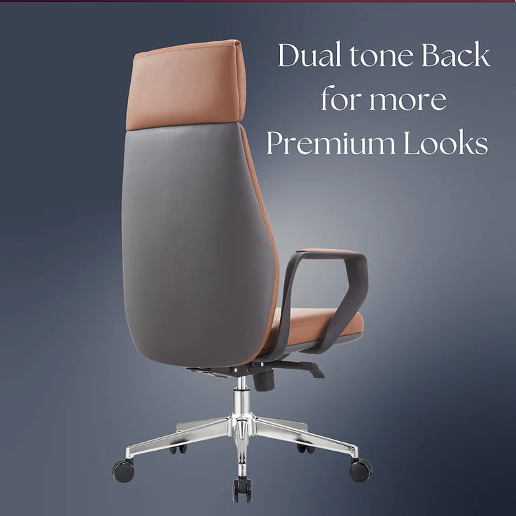 LS1012 Premium Leather Chair | High-Back
