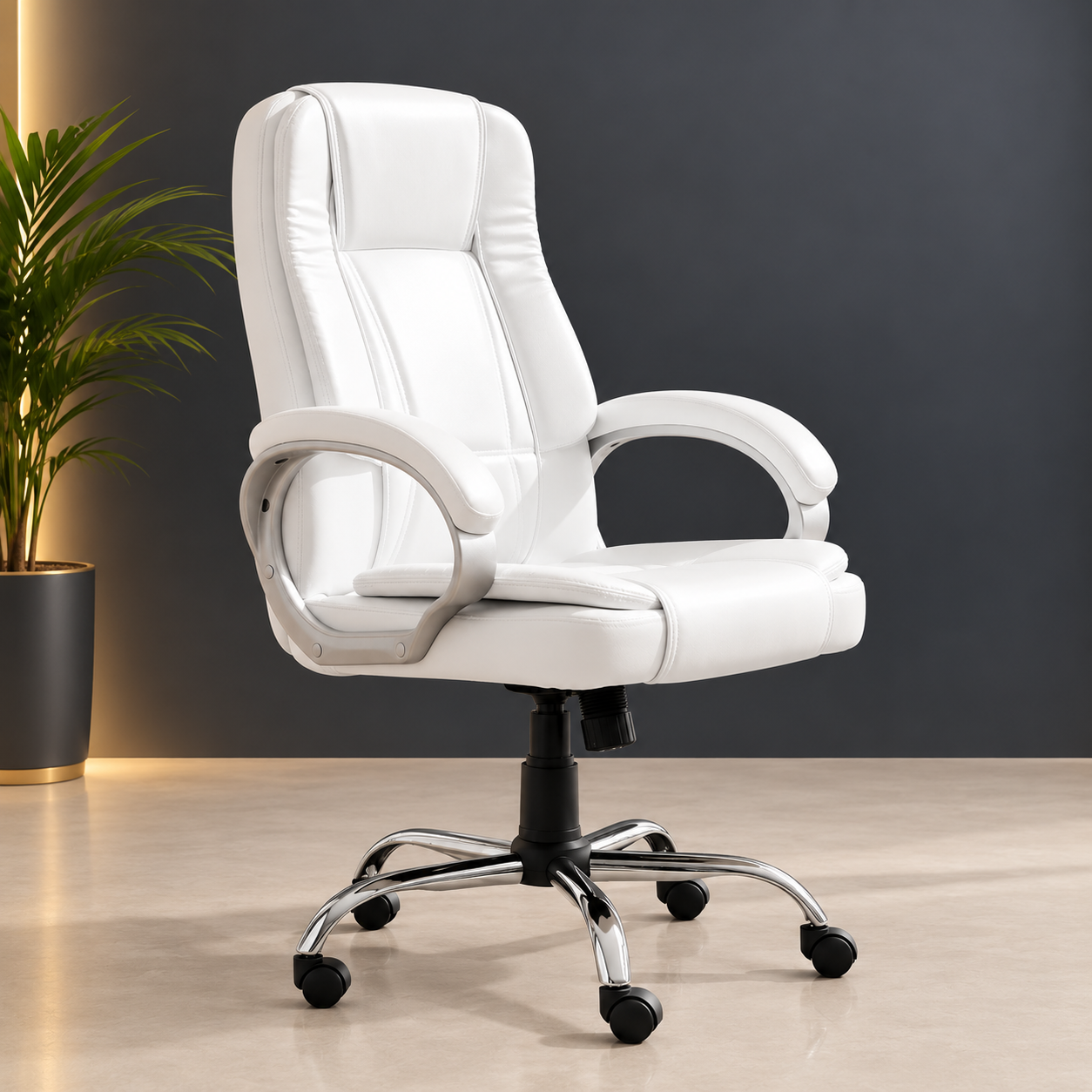 PE1004 Premium Leather Office Chair