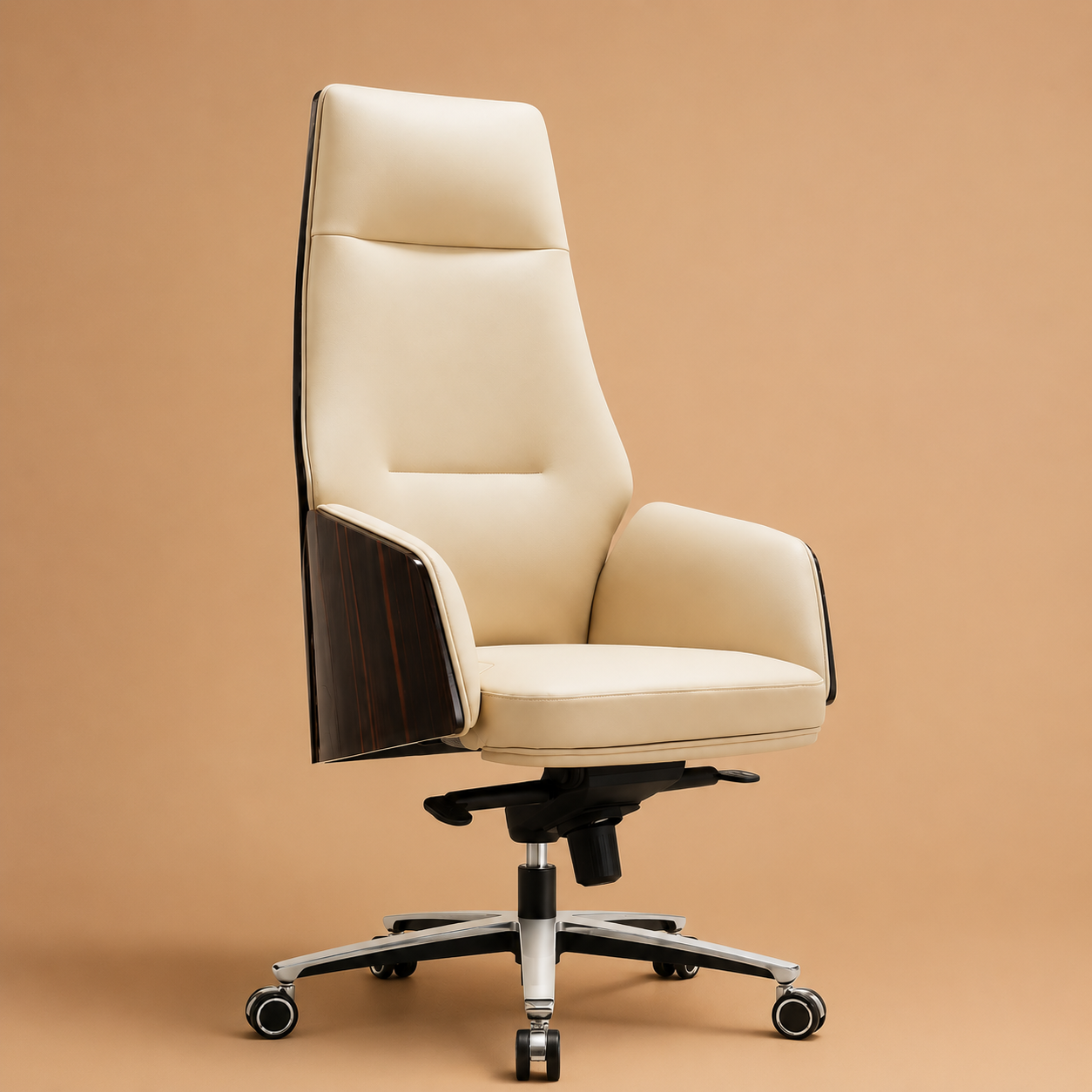 LS1015 Premium Leather Chair | High-Back