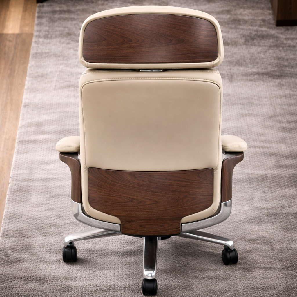 LS1001 Premium Leather Chair | High-Back