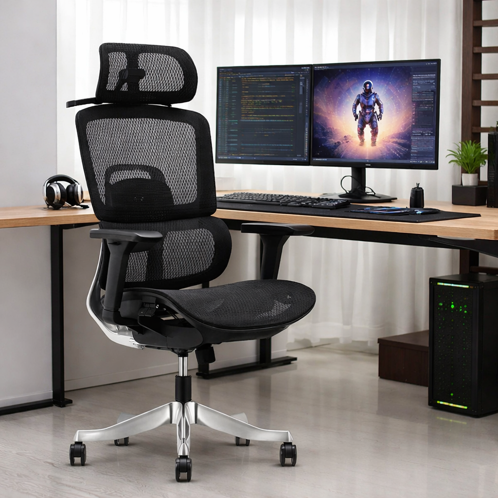 EP1005 Mesh Chair - Ergonomic Premium Mesh Office & Work Chair