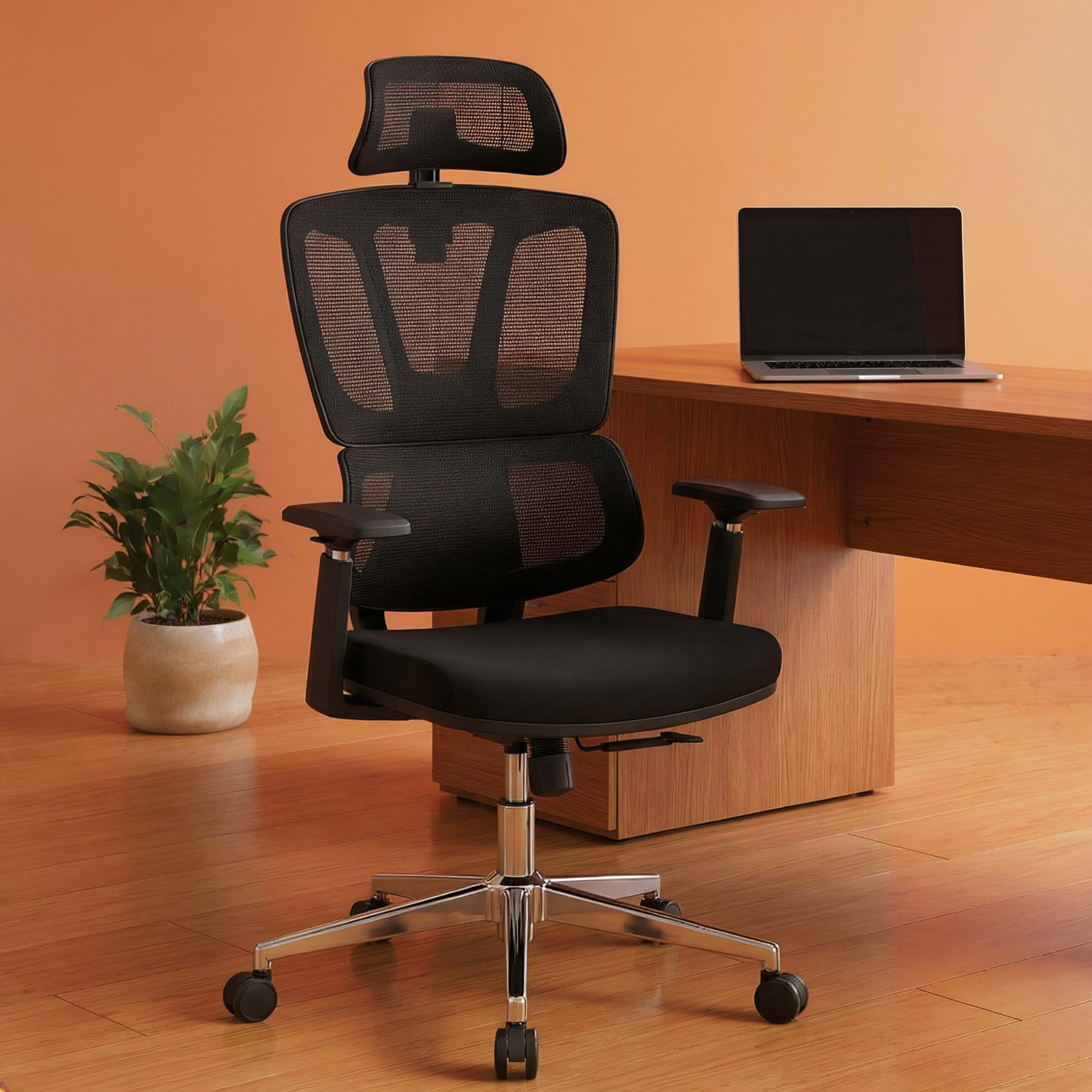 EP1001 Cushion Chair - Ergonomic Premium Mesh Office & Work Chair