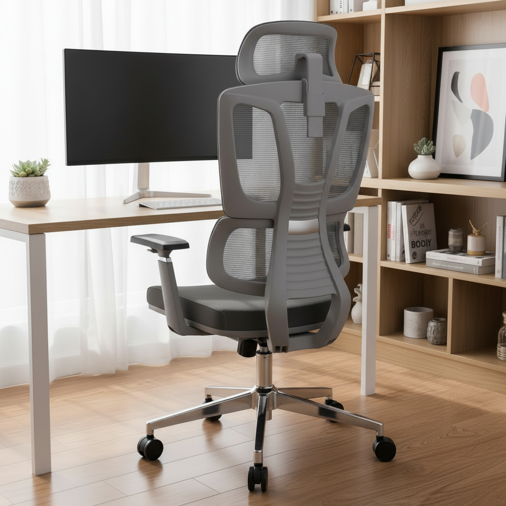EP1001 Cushion Chair - Ergonomic Premium Mesh Office & Work Chair