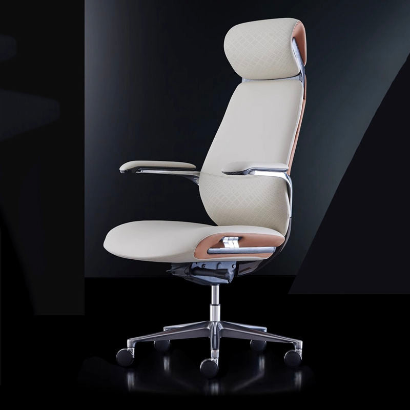 LS1003 Premium Leather Chair | High-Back