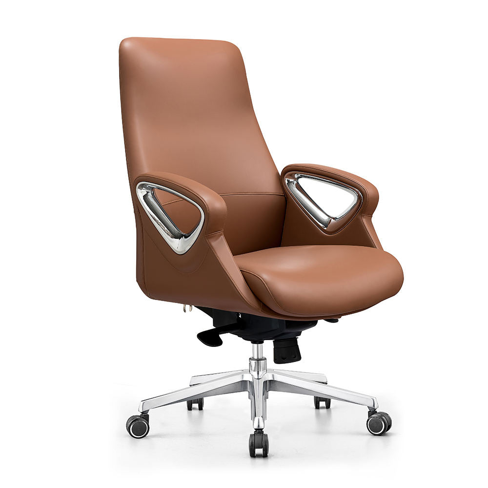 LS1007 Premium Leather Chair | Mid-Back