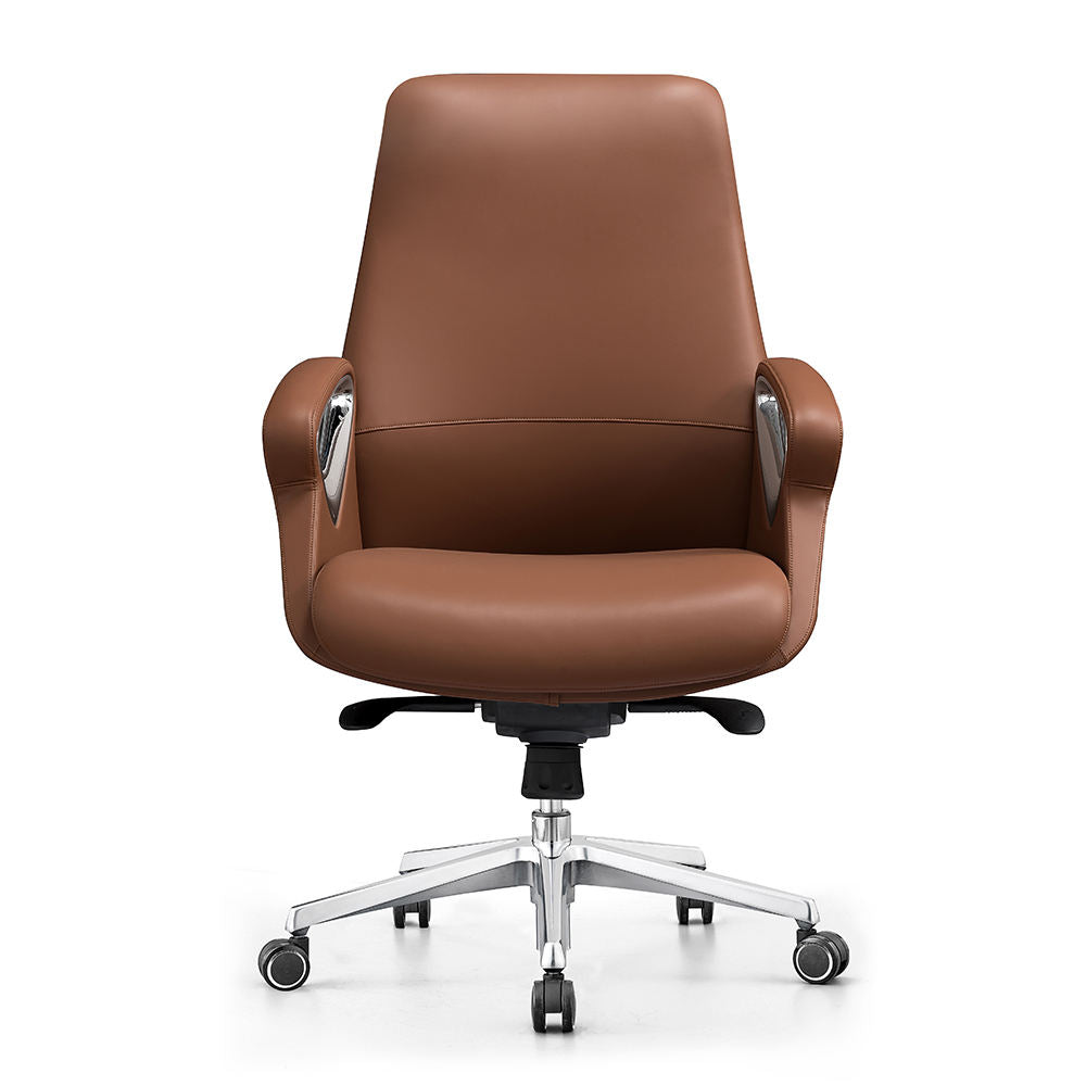 LS1007 Premium Leather Chair | Mid-Back