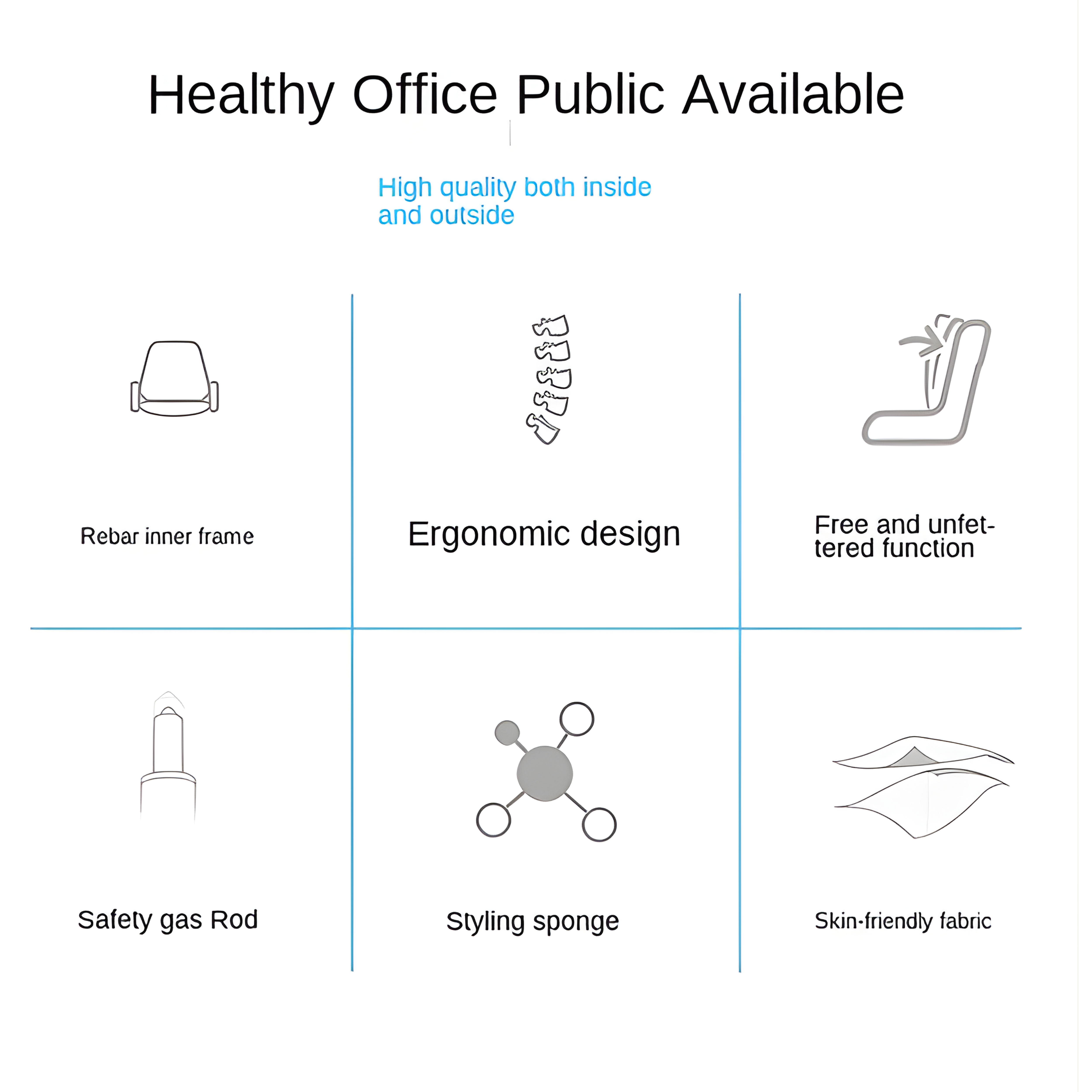 LS1002 Premium Leather Chair | High-Back